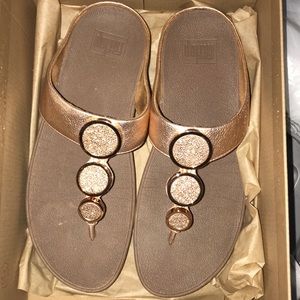 Fitflop Rose gold sandals